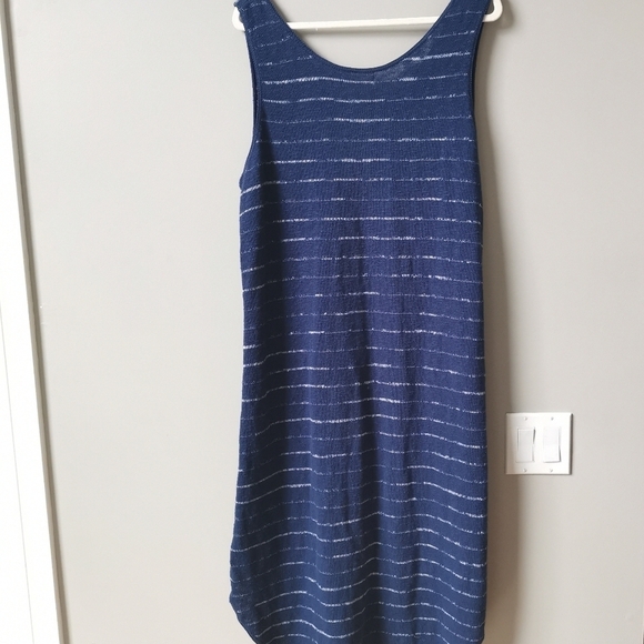 Cotton Country by Parkhurst Eden Cotton Knit Sleeveless Striped Dress - Picture 8 of 8